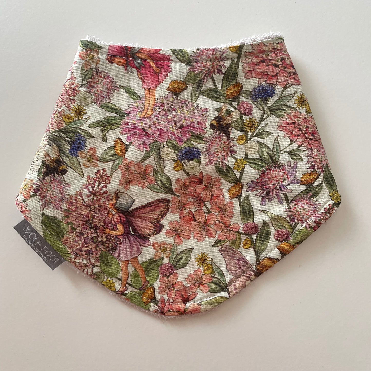 Bandana Bib | Flower fairy