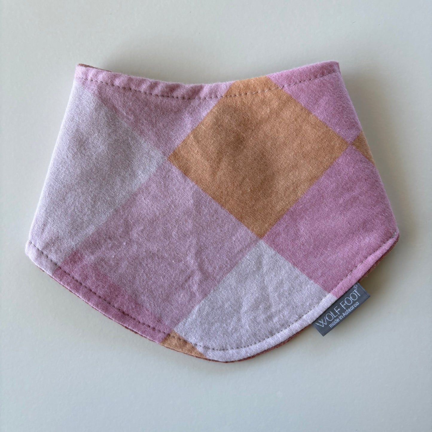 Bandana Bib | Crinkle musk