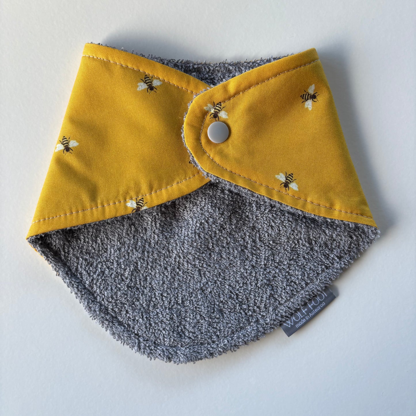 Bandana Bib | Bees Yellow