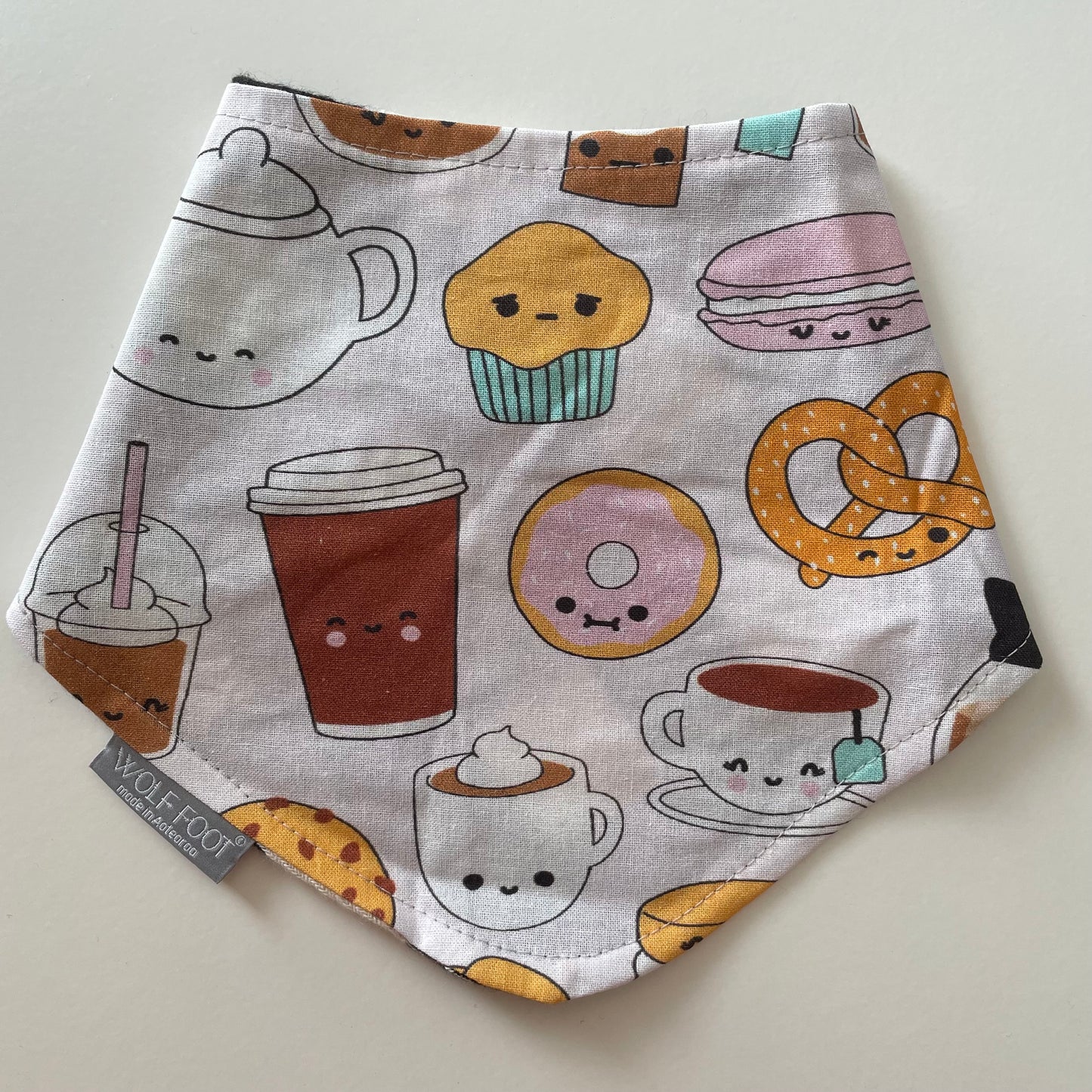 Bandana Bib | I love you a latte