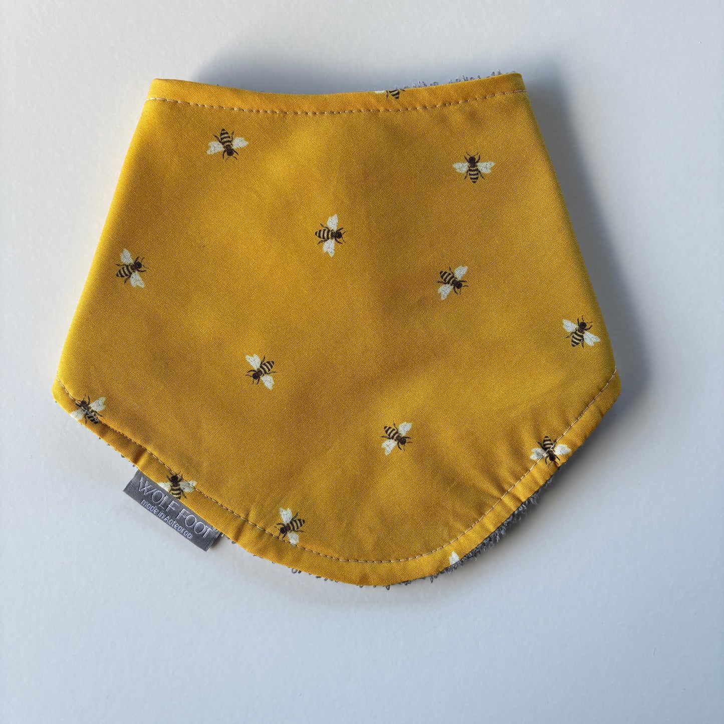 Bandana Bib | Bees Yellow