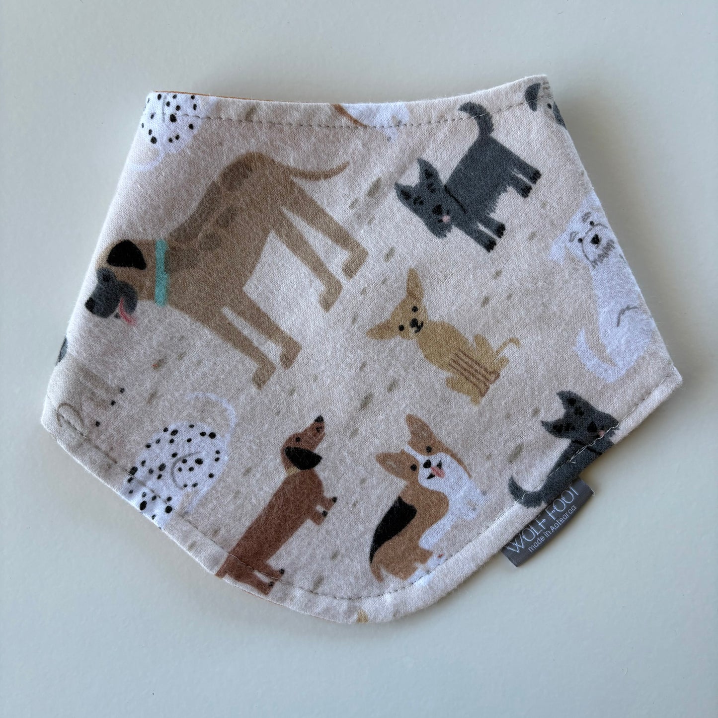 Bandana Bib | Mustard + Dogs