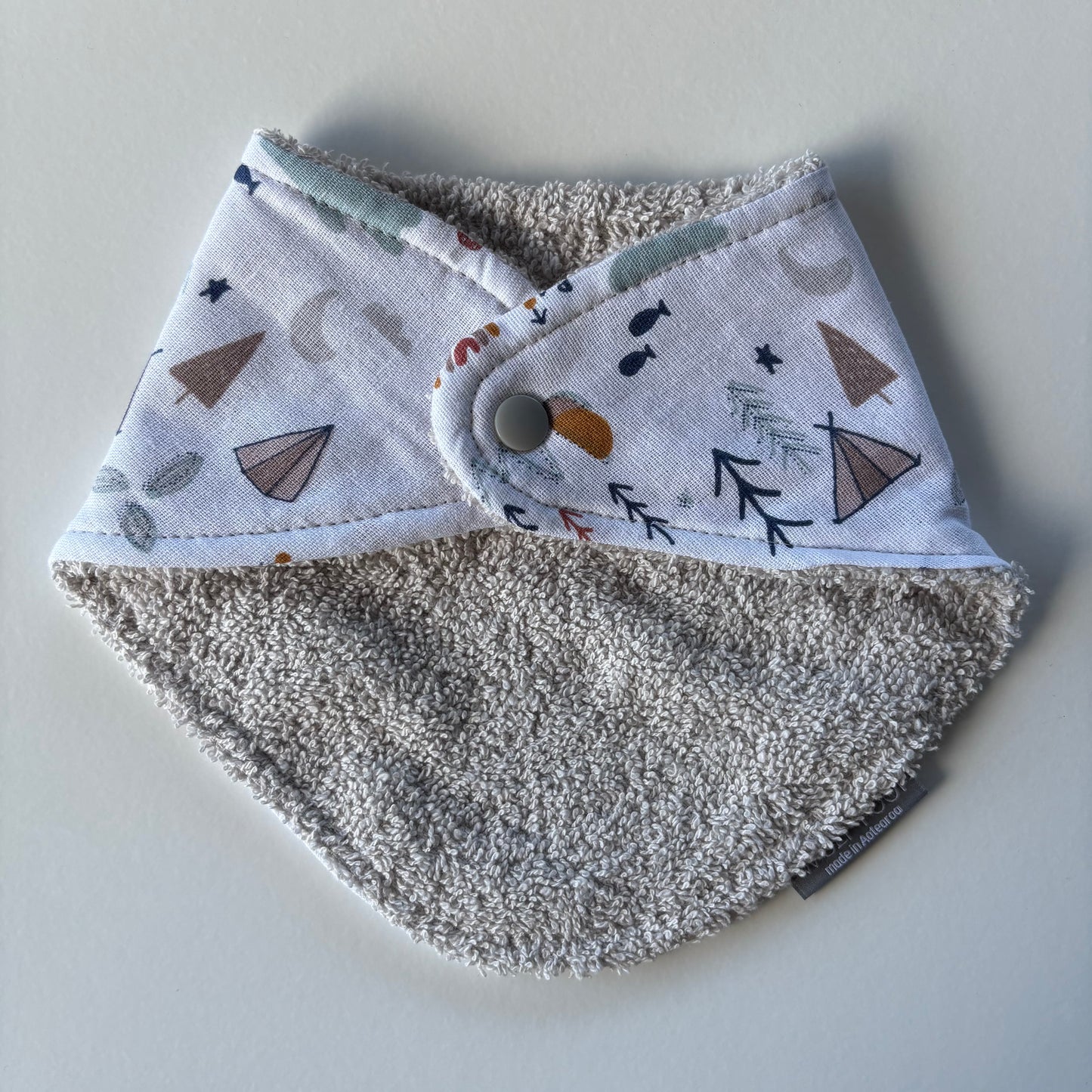 Bandana Bib | Wolf In The Woods