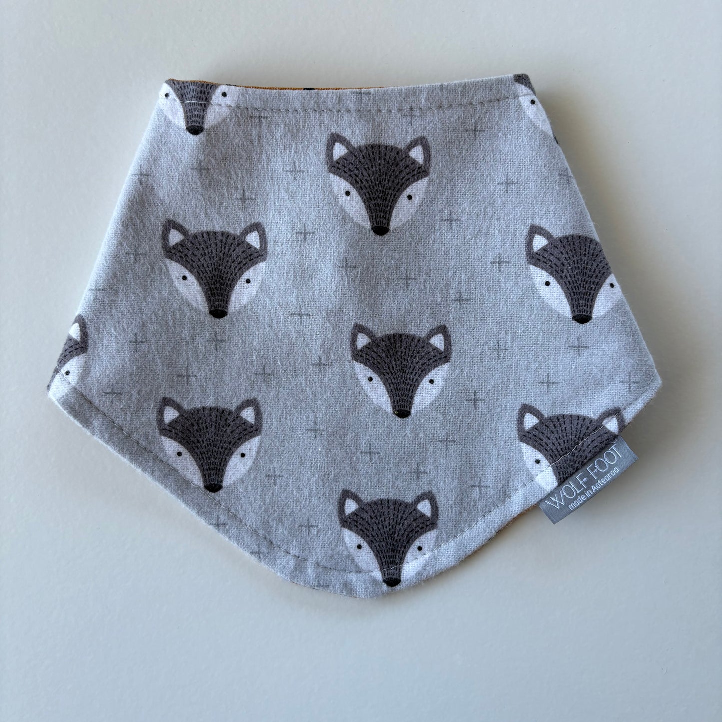 Bandana Bib | Mustard dashes