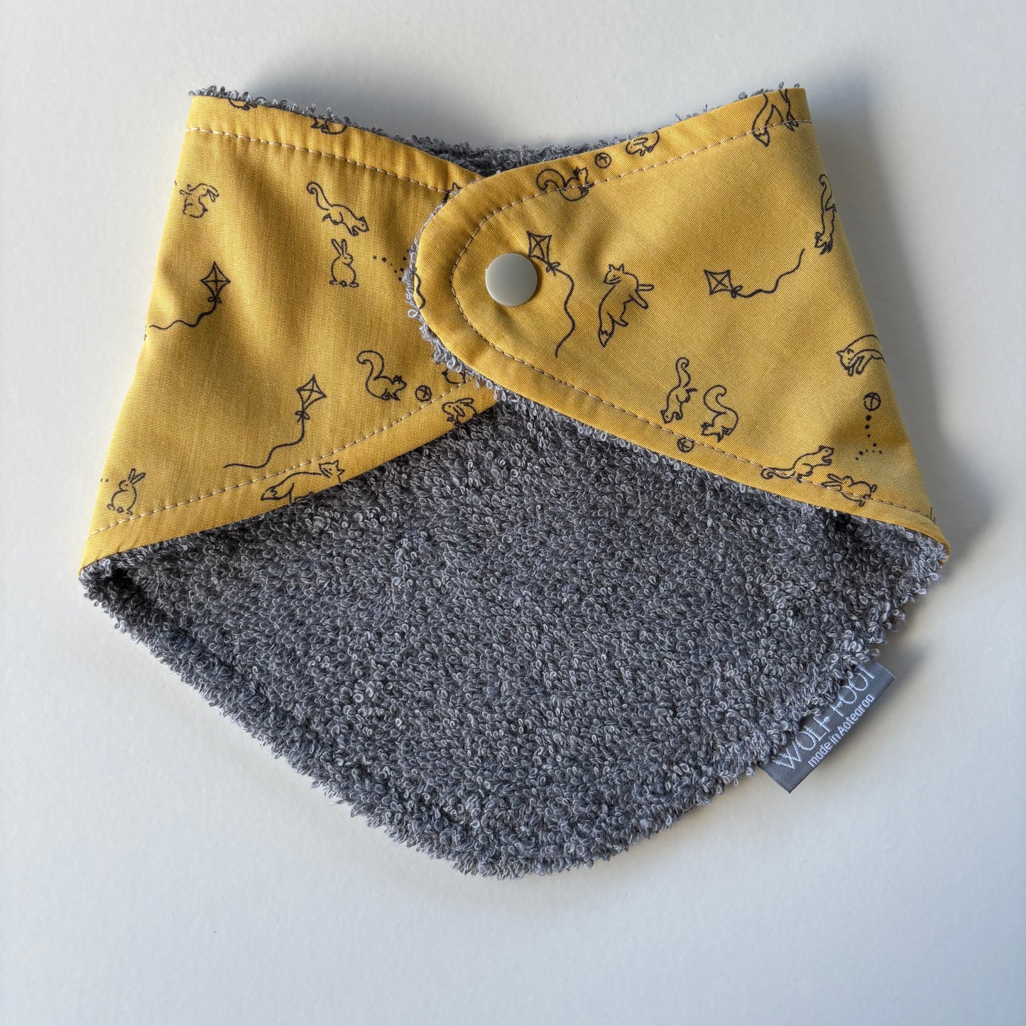 Bandana Bib | Playful Foxes