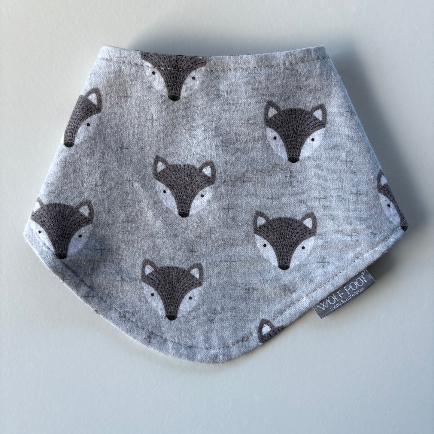 Bandana Bib | Black crosses