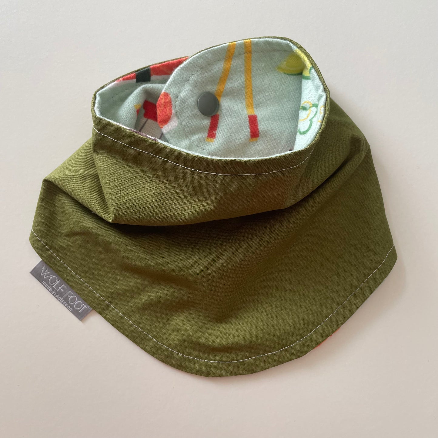 Bandana Bib | Olive green