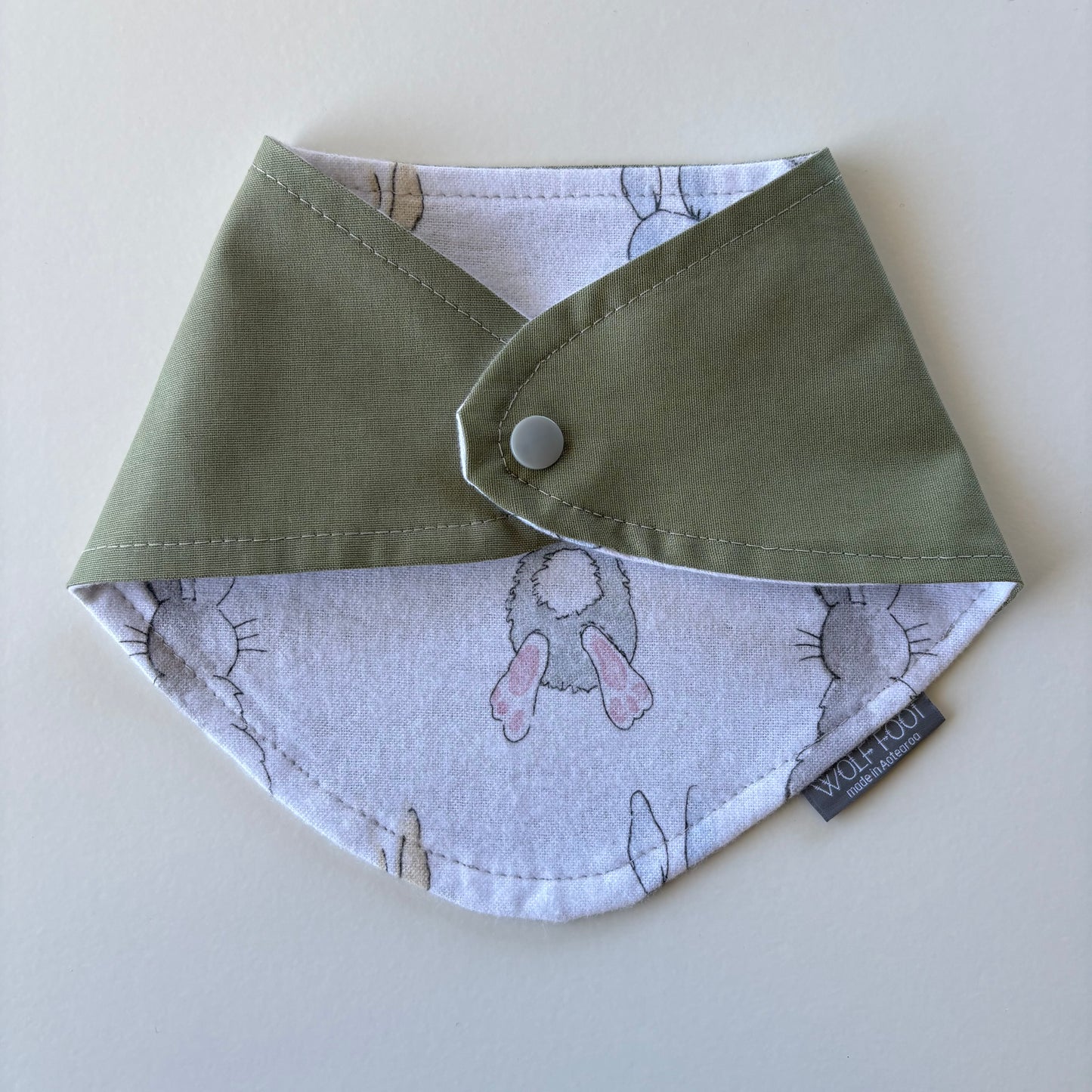 Bandana Bib | Sage green