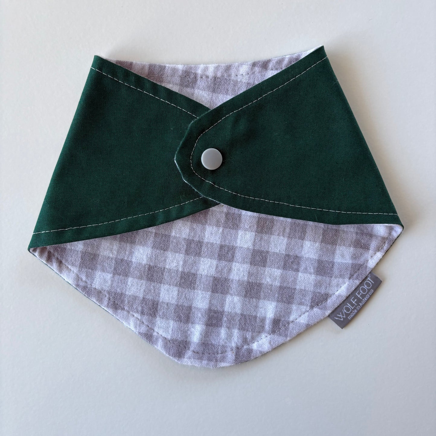 Bandana Bib | Hunter green