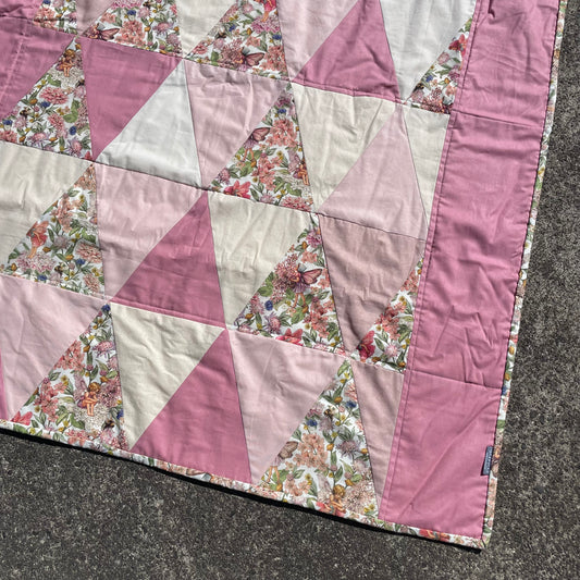 Cot Quilt - Flower Fairy