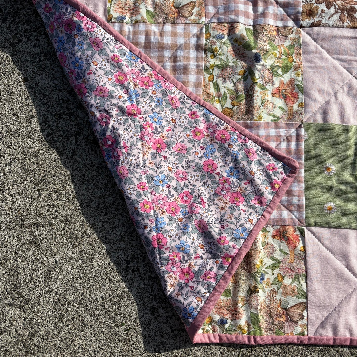 Bassinet Quilt - Flower Fairy