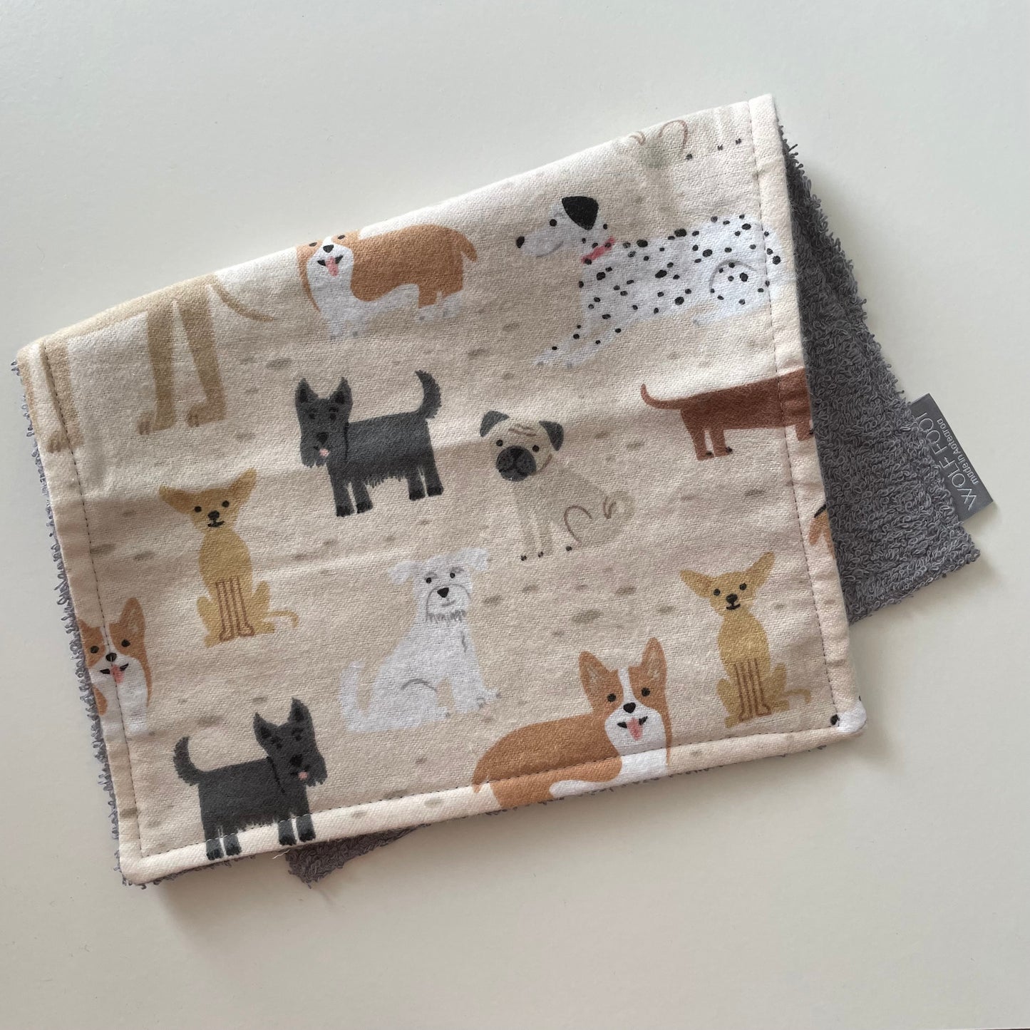 Burp Cloth |Dogs