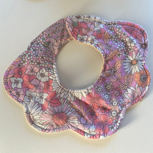 Flower Style Bib | Retro floral