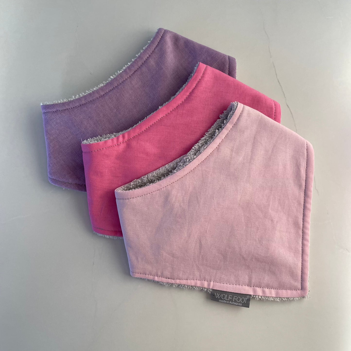 Flat Style Bib | Solid Colours