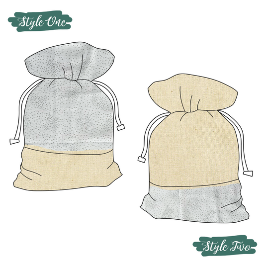 Santa Sack | Silver Stars