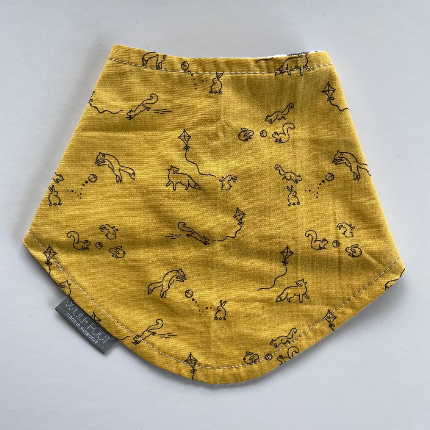 Bandana Bib | Playful Foxes