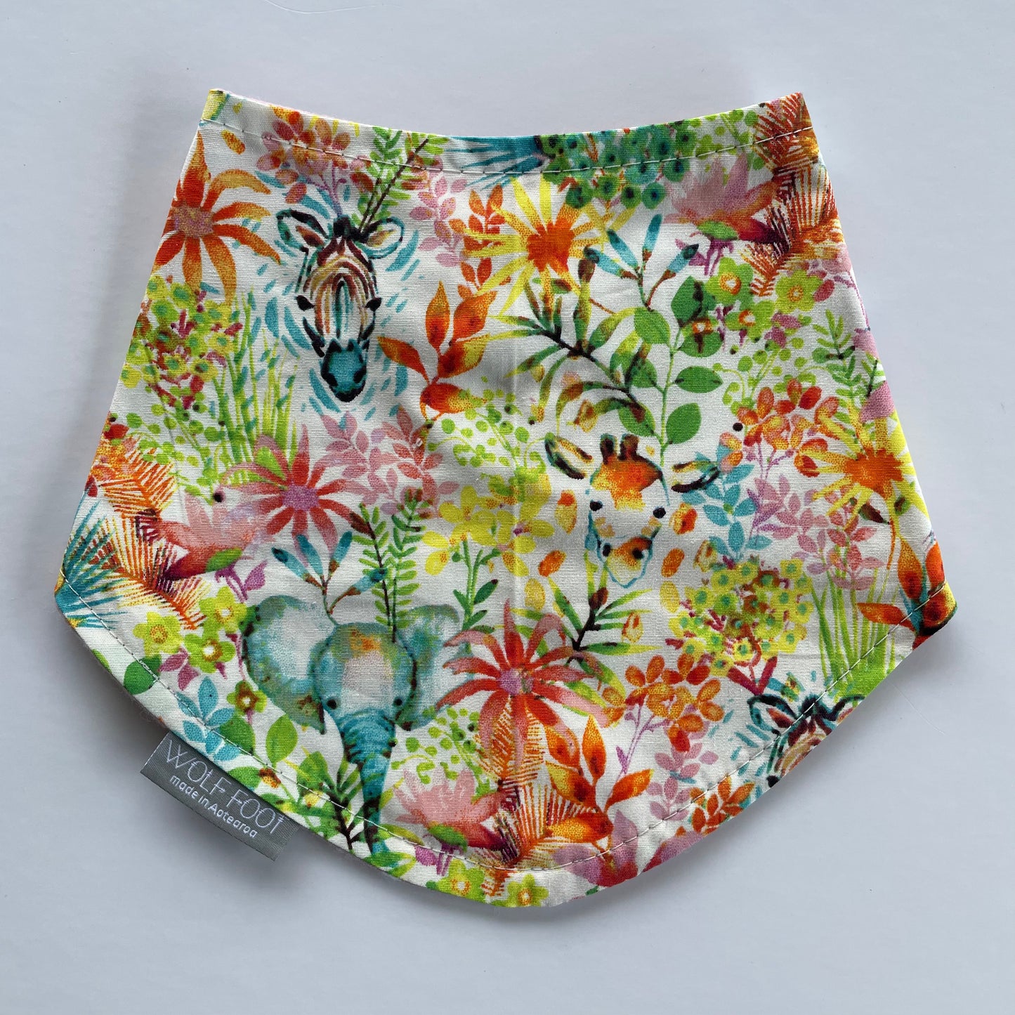 Bandana Bib | Watercolour Safari