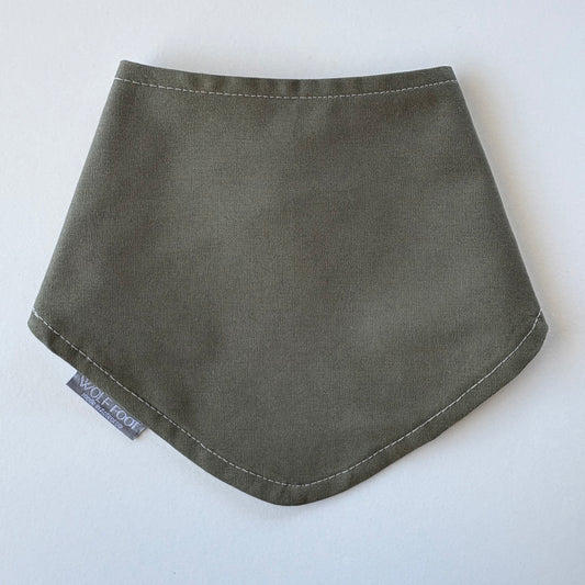 Bandana Bib | Khaki green