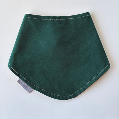 Bandana Bib | Hunter green