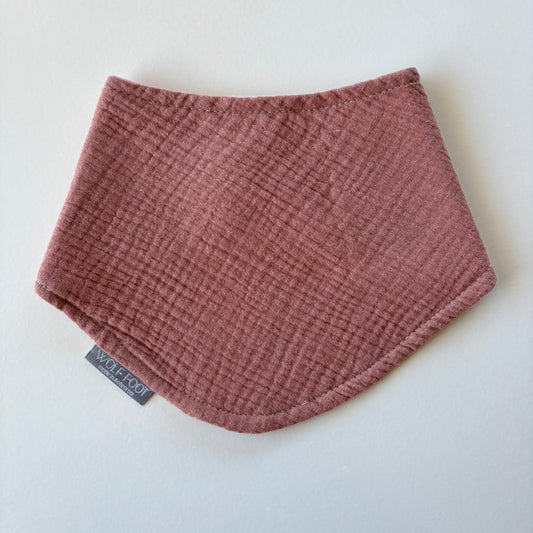 Bandana Bib | Crinkle musk