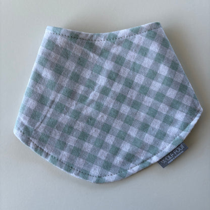 Bandana Bib | Crinkle grey