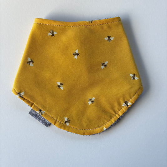 Bandana Bib | Bees Yellow