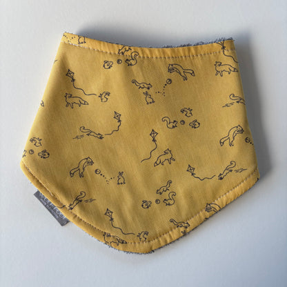 Bandana Bib | Playful Foxes