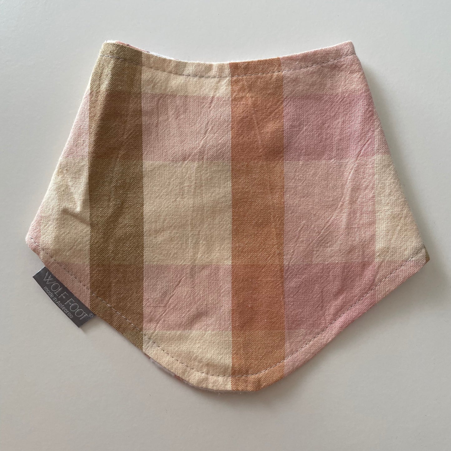 Bandana Bib | Pastel gingham