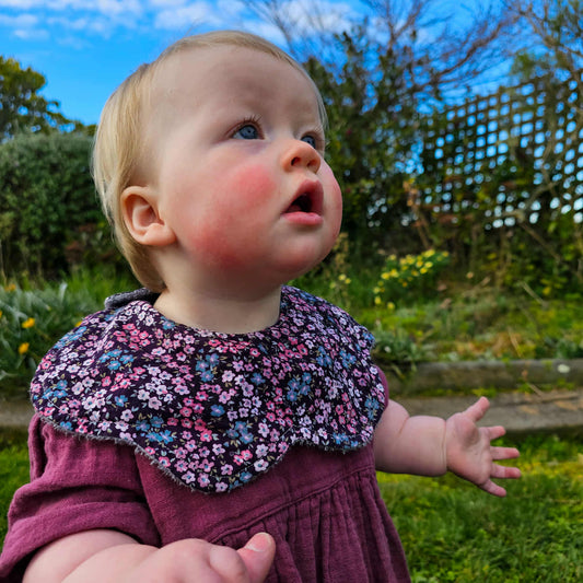 Flower Style Bib