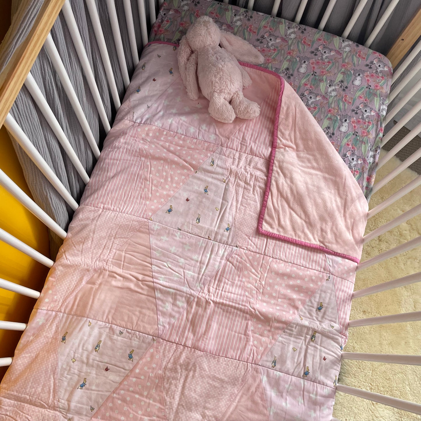 Cot Quilt - Peter Rabbit