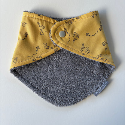 Bandana Bib | Playful Foxes