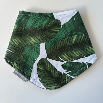 Bandana Bib | Palm Leaves