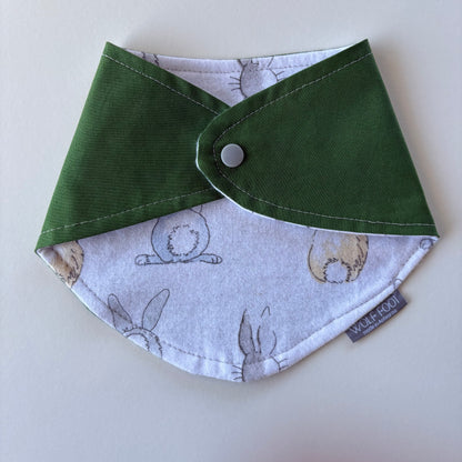 Bandana Bib | Leaf green