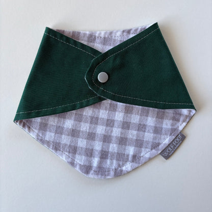 Bandana Bib | Hunter green