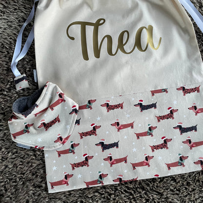 Bandana Bib | Christmas Patterns