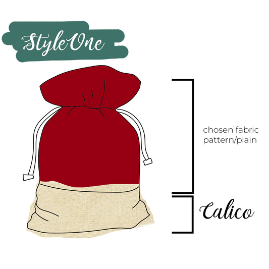 Santa Sack | Plain Red