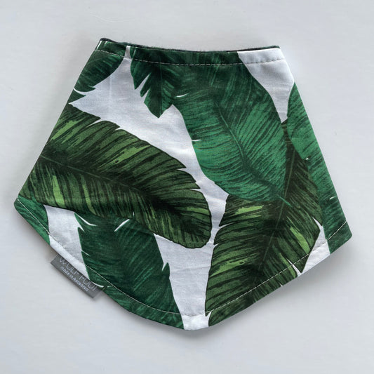 Bandana Bib | Palm Leaves