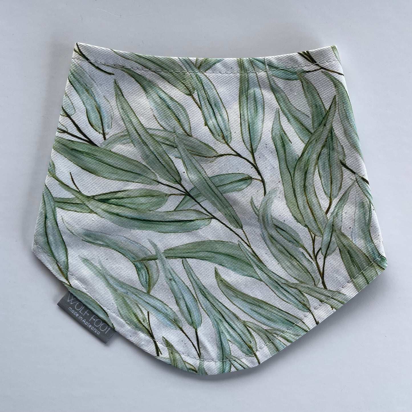Bandana Bib | Gum Leaves