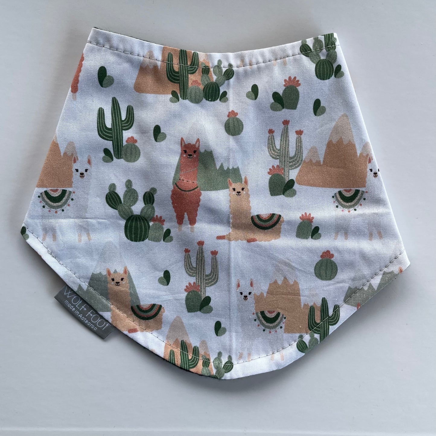 Bandana Bib | llama & Cacti
