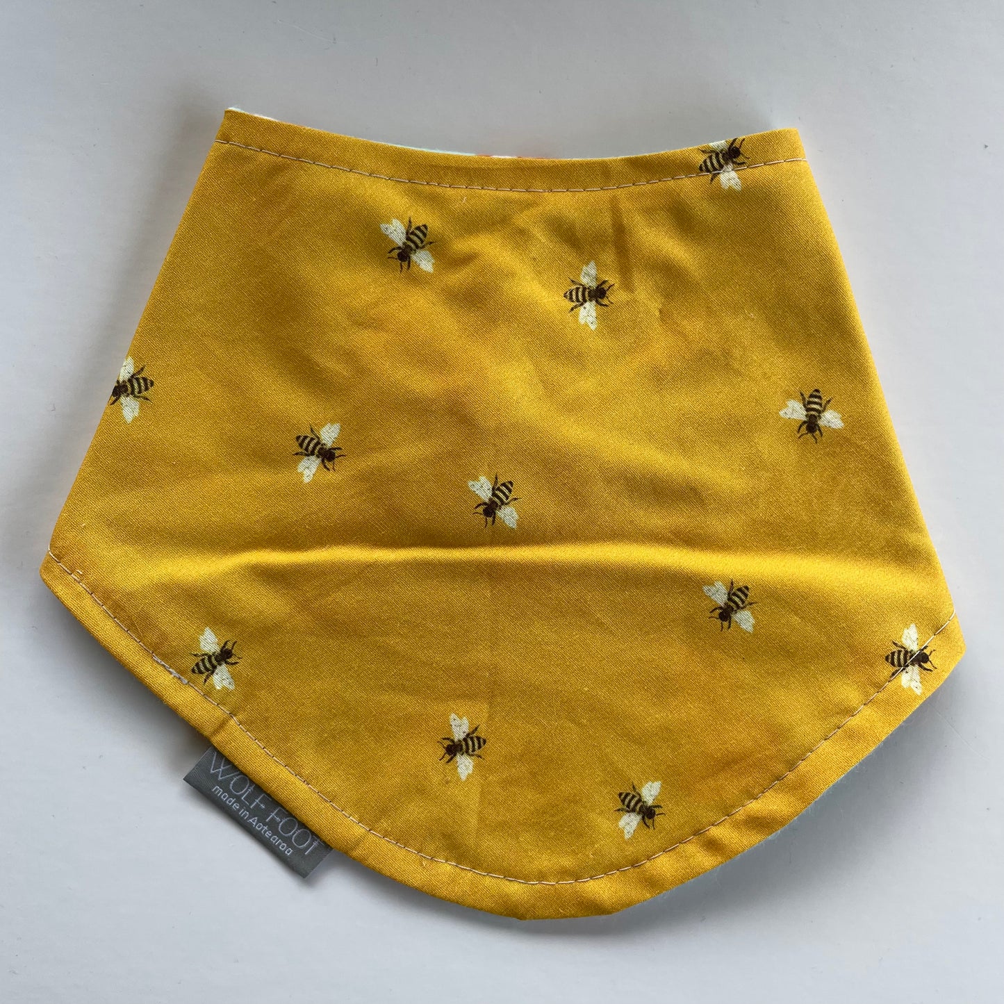 Bandana Bib | Bees Yellow